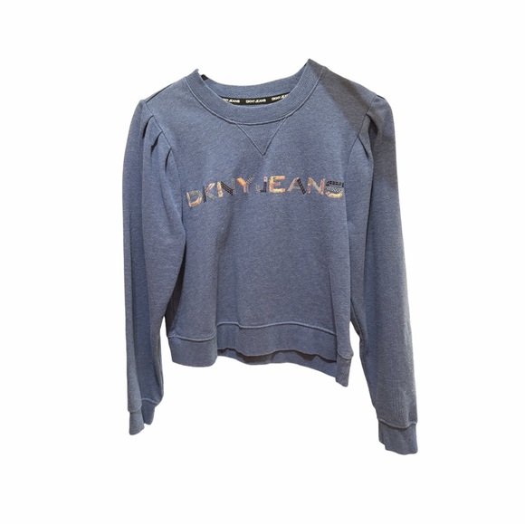 DKNY Blue Sweatshirt - Picture 2 of 6